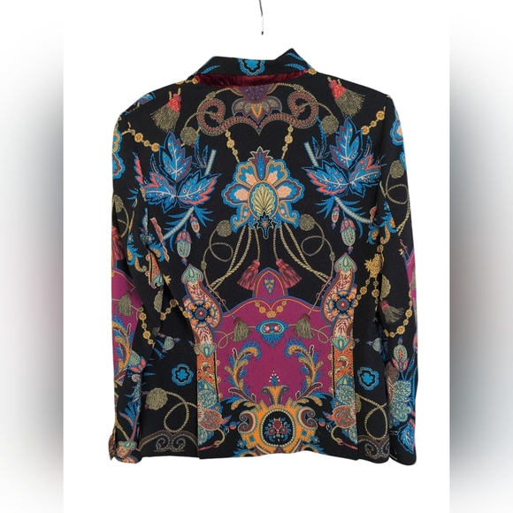 Etro Tassel & Paisley Print Blazer - Picture 9 of 11